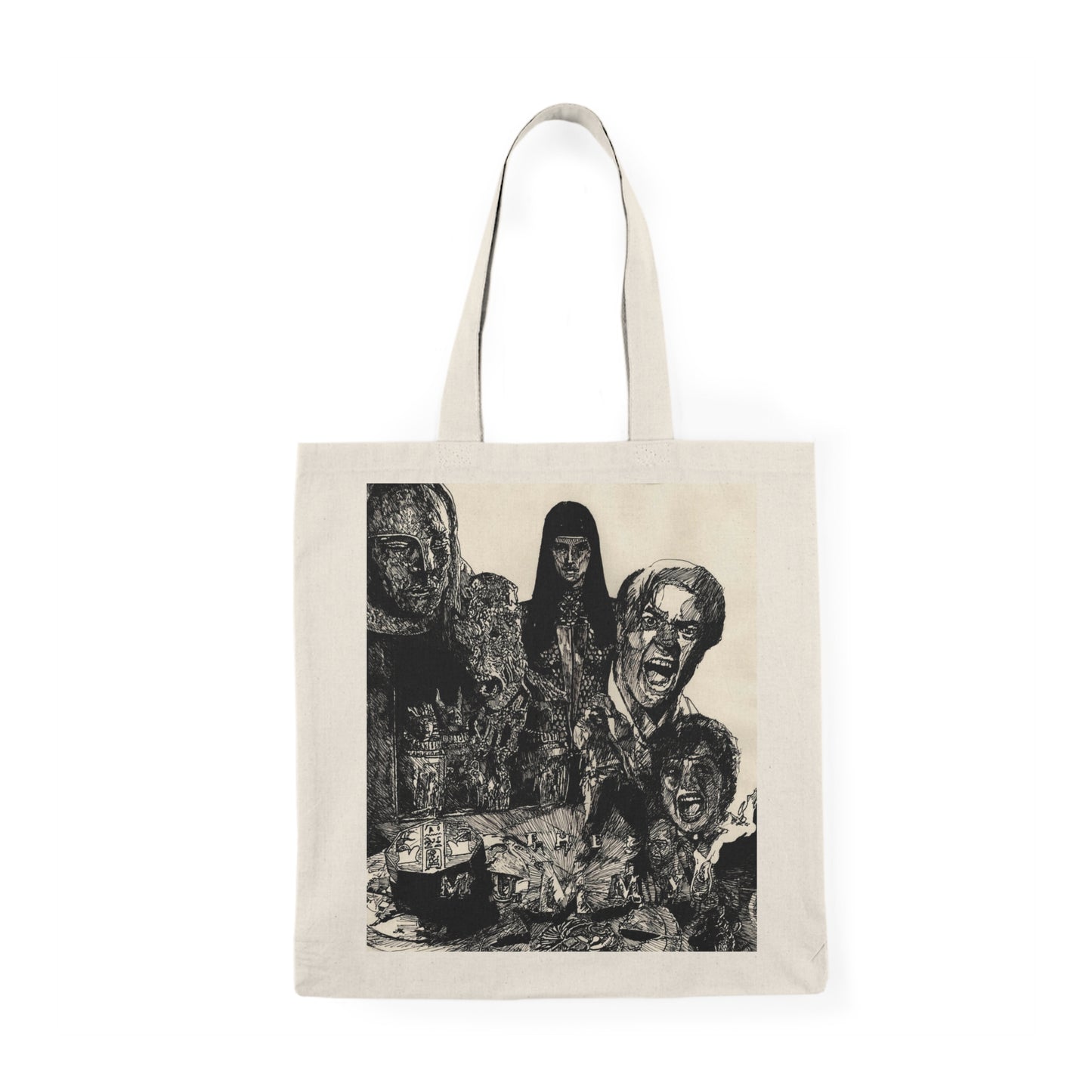 Custom Designed Canvas Tote Bag - The Mummy