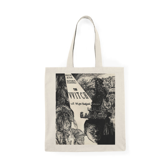 Custom Designed Canvas Tote Bag - The Witch