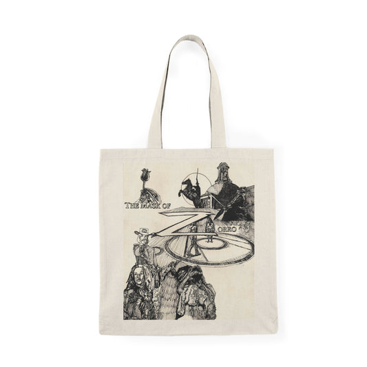 Custom Designed Canvas Tote Bag - The Mask of Zorro